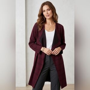 NEW! Lane Bryant open front waterfall jacket sz 18/20 NWOT